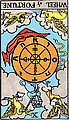 LA RUOTA della FORTUNA - Carta Rovesciata: Sfortuna. Fallimento. Discontinuità.
