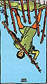 <b>SETTE di Bastoni: Carta Rovesciata: Bambino bruno. Pettegolezzi. Disaccordi.</b>