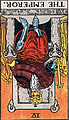 <b>L'IMPERATORE - Carta Rovesciata: Prepotenza. Indecisione. Egoismo.</b>