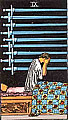 <b>Nove di Spade - Carta Diritta: Celibato.  Responsabilità. Noie.</b>