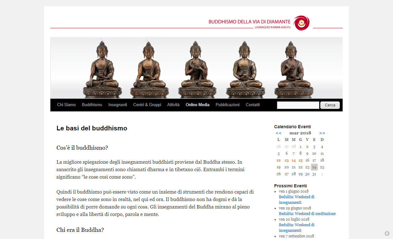 Le Basi del Buddhismo