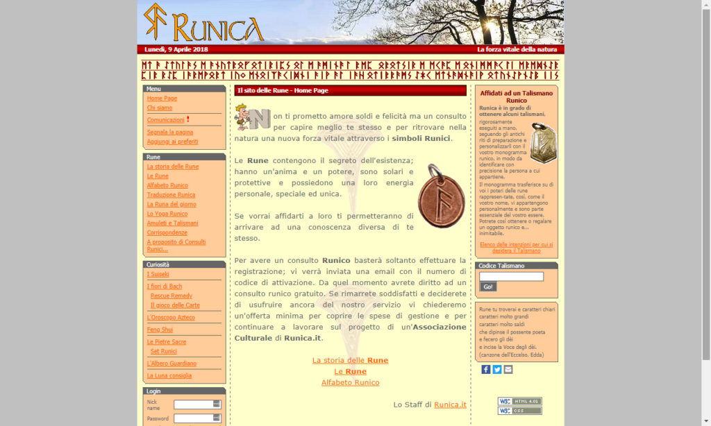 Portale sulle Rune On Line Gratis