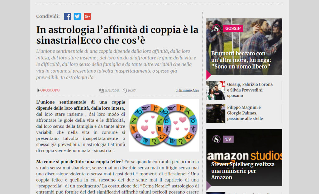 Sinastria: L'Affinità di Coppia in Astrologia