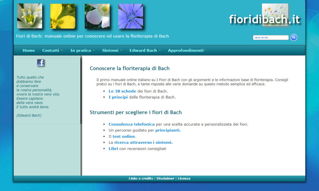 Fiori di Bach On Line