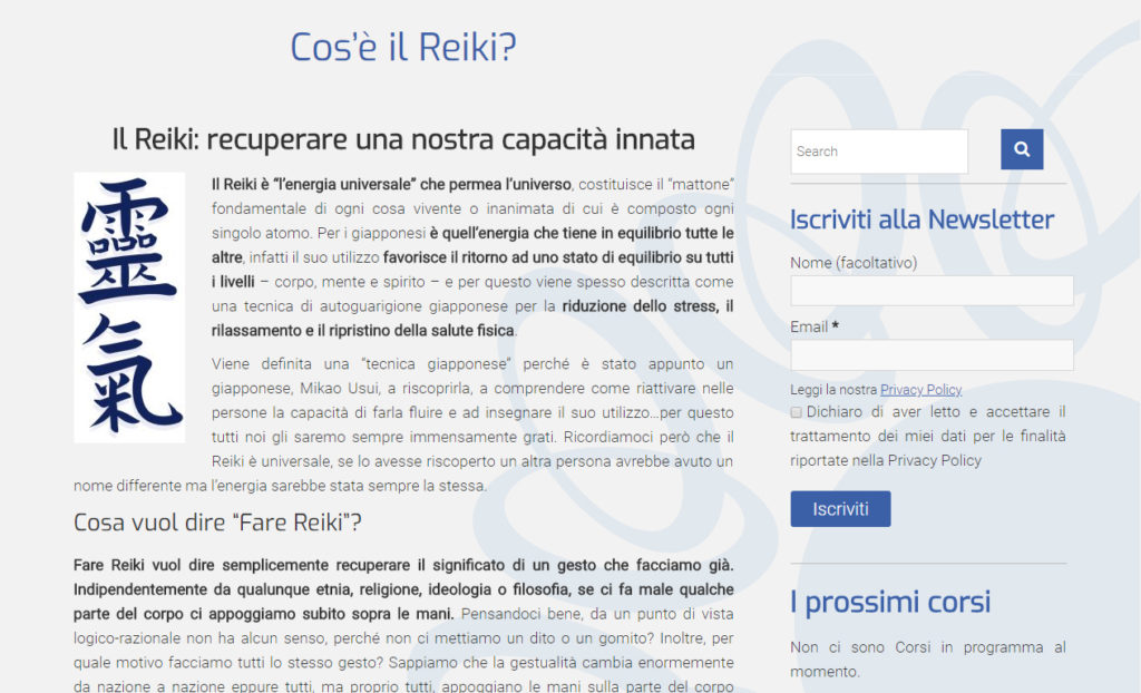 Cos’è il Reiki?