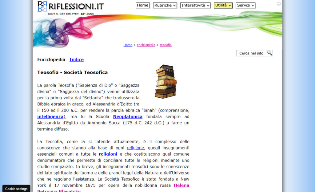 Teosofia - Società Teosofica