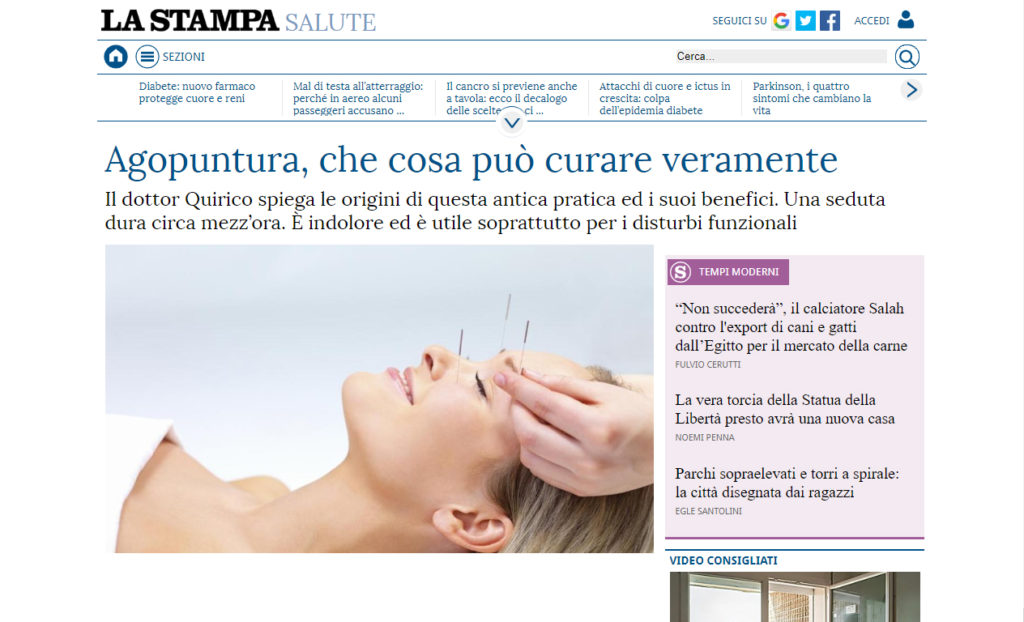 Agopuntura Cosa Cura?
