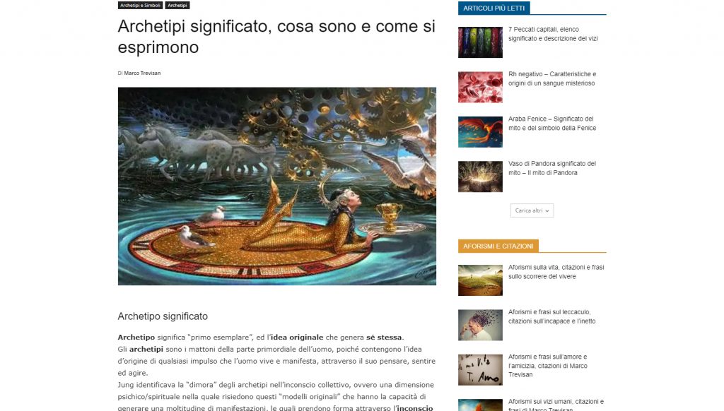 Archetipi Cosa Sono